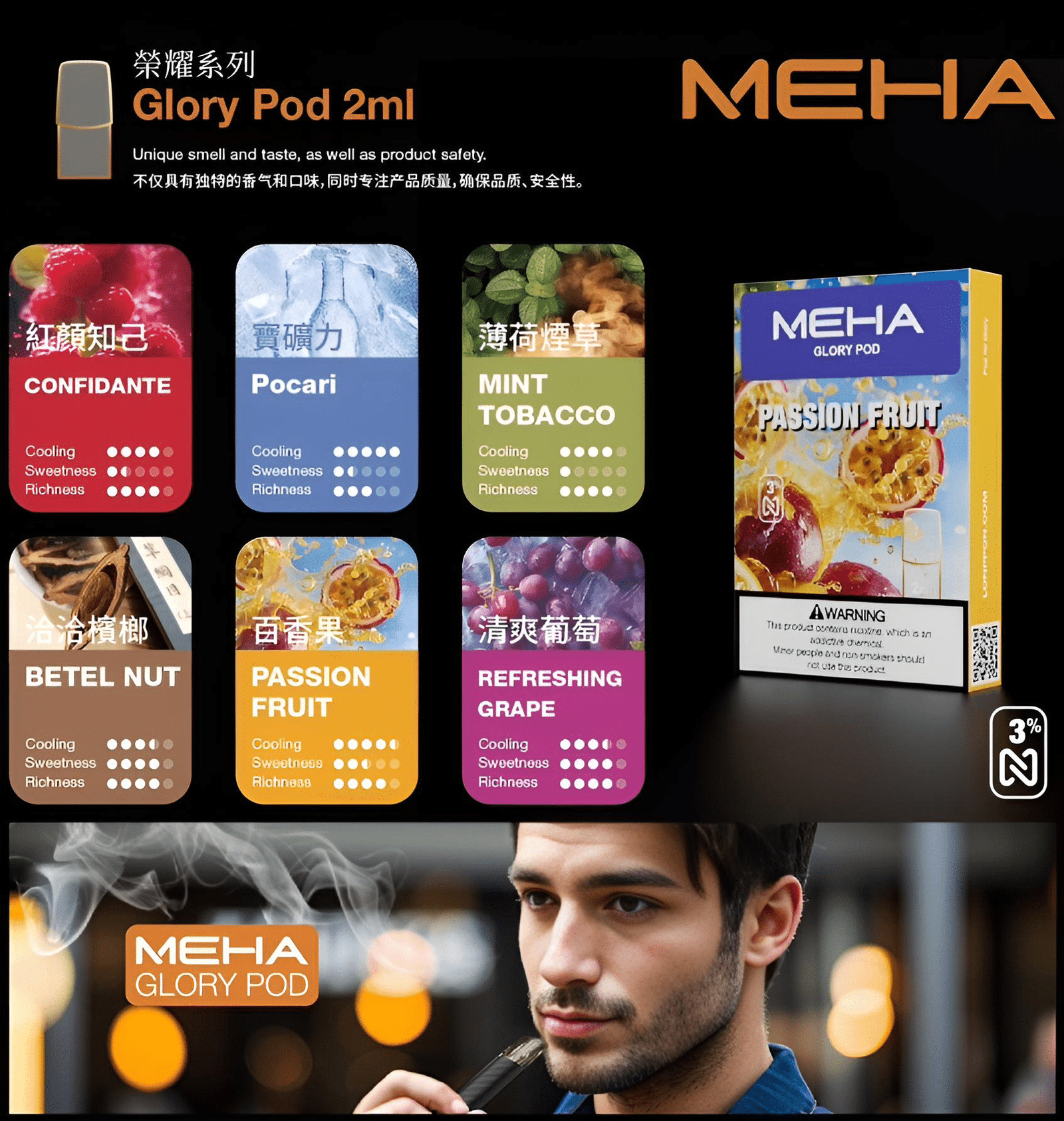 MEHA一代煙彈 魅嗨霧化彈 通用Relx 悅刻主機一代 台灣現貨 產品圖片 1 MEHA一代煙彈 魅嗨霧化彈 通用Relx 悅刻主機一代 台灣現貨 產品圖片 1