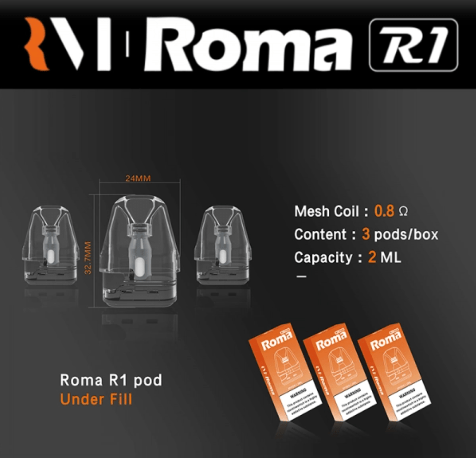 Roma R1 空倉產品介紹 防漏設計 大容量 相容 OXVA XLIM 系列 產品圖片 1 Roma R1 空倉產品介紹 防漏設計 大容量 相容 OXVA XLIM 系列 產品圖片 1